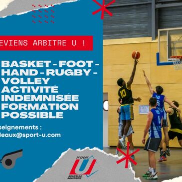 Deviens Arbitre Universitaire – Bordeaux