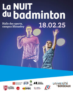 Nuit du Badminton #2 @ Halle des sports Universitaire | Talence | Nouvelle-Aquitaine | France