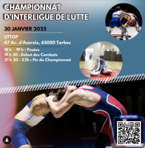 Championnat Inter-Ligue de LUTTE - qualificatif CFU @ UTTOP | Tarbes | Occitanie | France