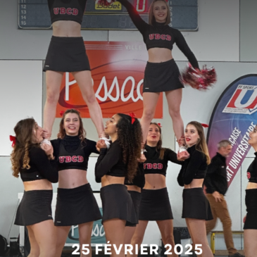 Nouveauté :  Compétition Universitaire de Cheerleading et Pompoms